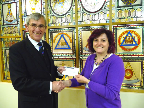 WBro Gerry Crawford with Joanna Steer