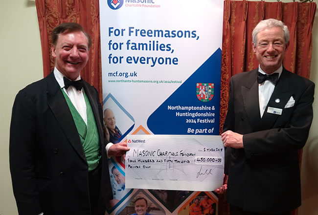 VWBro His Honour Judge Richard Hone QC, MCF President & David Innes, MCF CEO