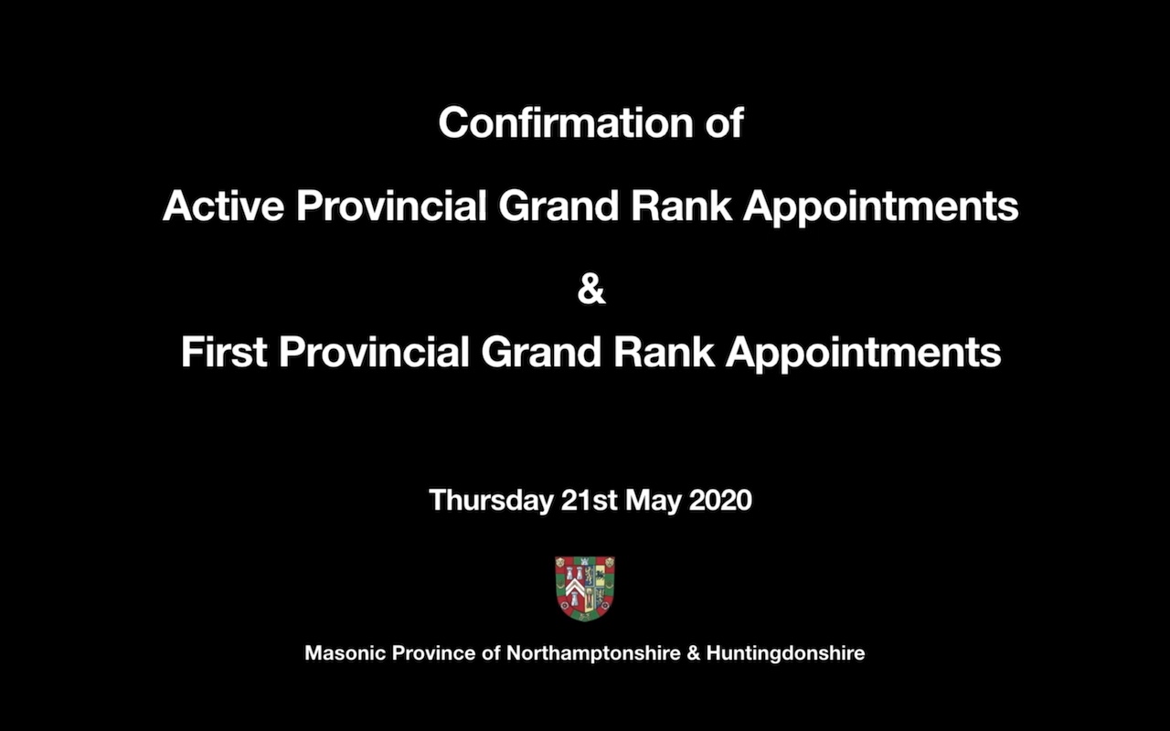 20 05 21 confirmation appointments promotions