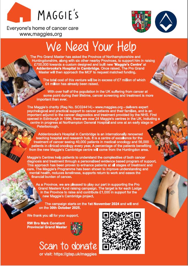 24 10 27 Maggies Charity flyer