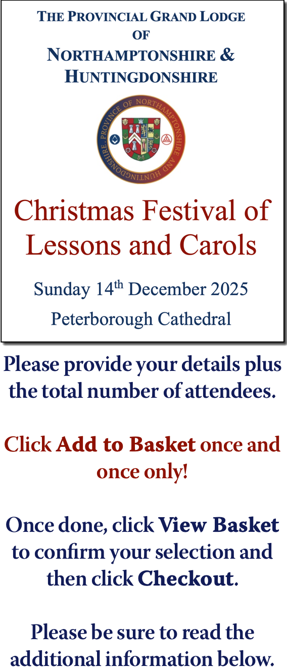 2025 Provincial Carol Service